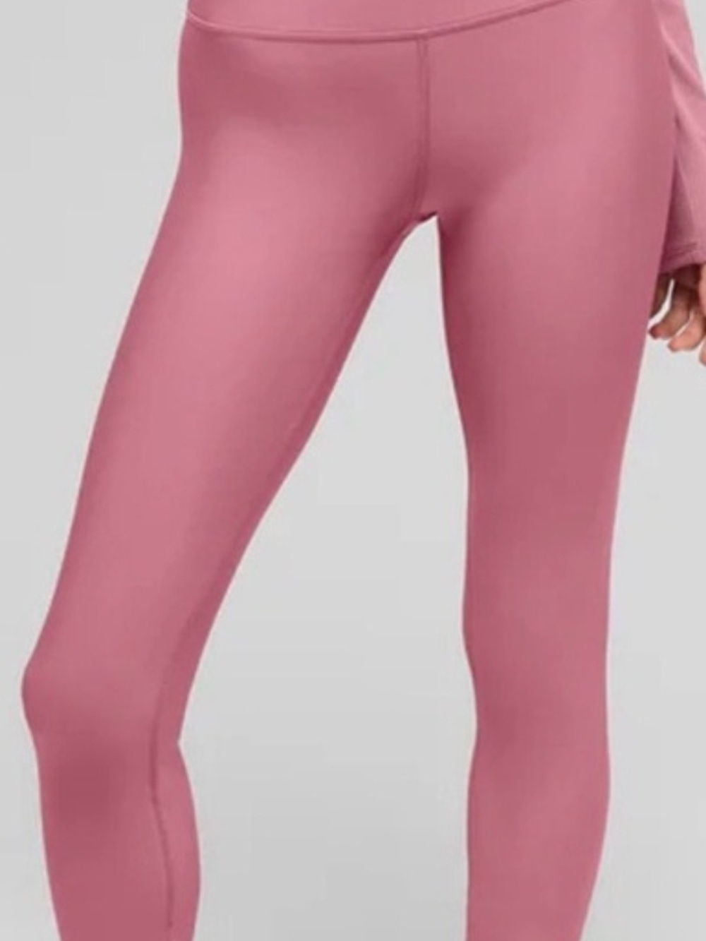 Alo High-waist 7/8 Airlift Leggings Pink Wid Rose
